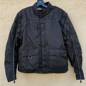 Harley Davidson Black FXRG Nylon Jacket Men's M